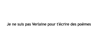 message amour