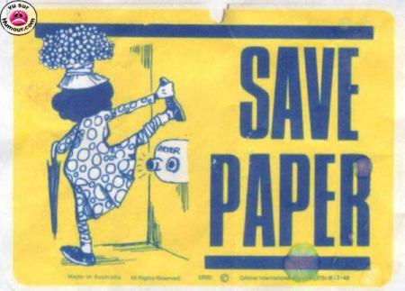 sover le papier