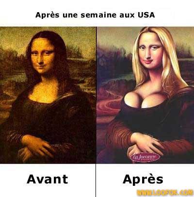 La jokonde ki revien de USA